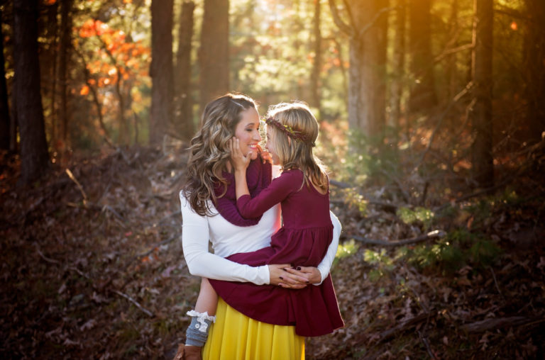 mother and daughter photo