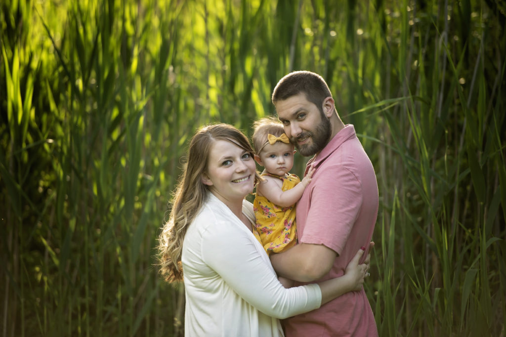 family session in saratoga springs with baby