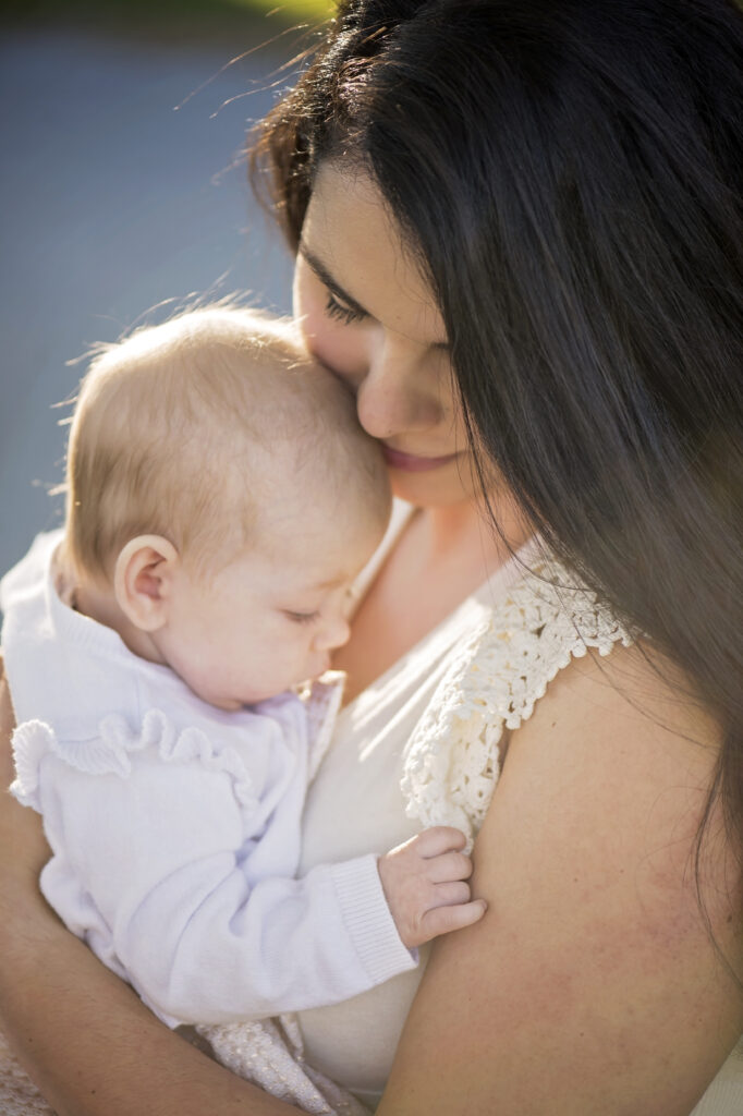 mom and baby in family photography in Saratoga Springs NY