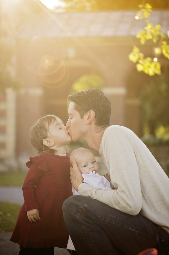 Glow Session in Saratoga Springs NY with Father and Daughers
