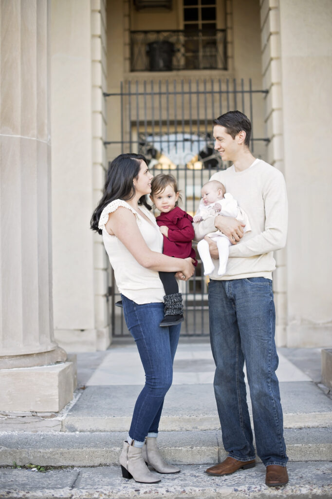 Saratoga Springs Family during photoshoot